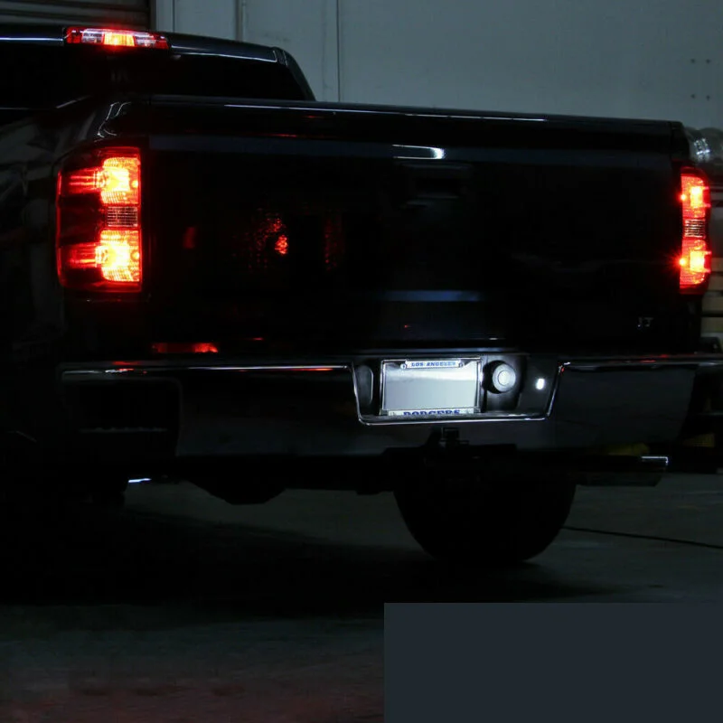 2 шт. автомобильный светильник номерного знака для Chevrolet Pickup 05-19 12-24V 6500K