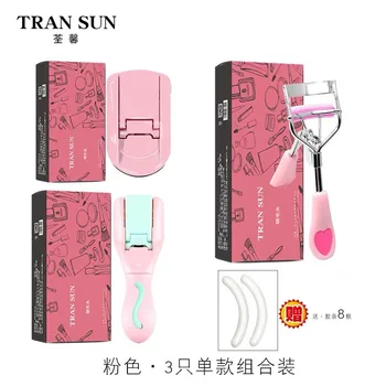 

3 eyelash curler curling eyelash permanent portable mini eyelash curler eyelash tool clips send silicone eyelash curler eyelash