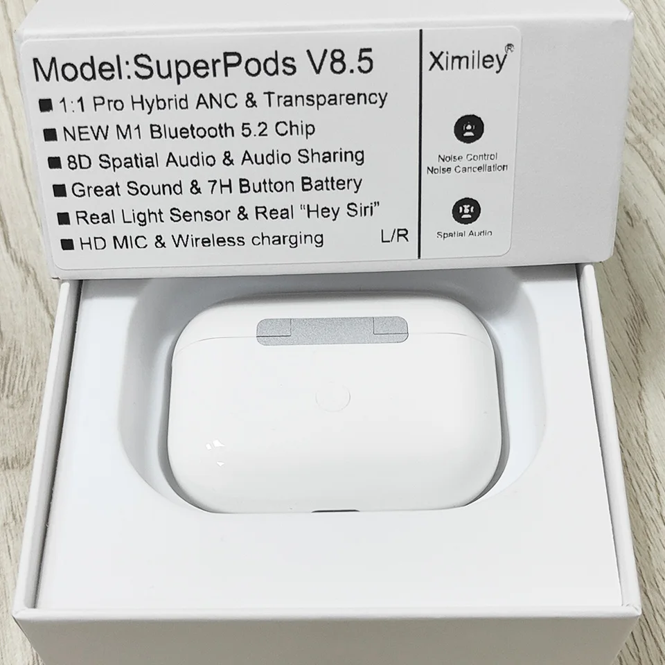 Final SuperPods V8.5 V7.5 V5.5 TWS NEW ANC Wireless Earphones Super Bass Bluetooth Earbuds Gyro Spatial Audio BES 2300YP / ZP |