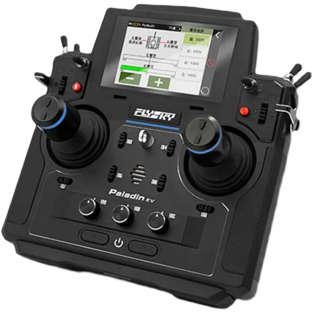 FLYSKY PL18EV Paladin 2.4G 18CH 5D Hall Sensor Gimbals AFHDS3 Radio Transmitter 3.5Inch TFT Touch Screen Model2 for RC Model Car 1