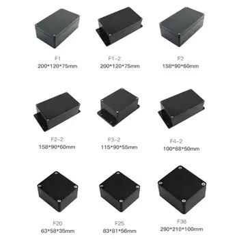 

Outdoor DIY Monitoring Junction Box IP67 Waterproof Dustproof Enclosure Case Wiring Electrical Project Housing Terminal