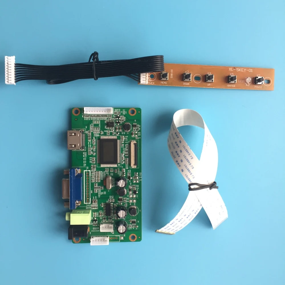 Для B140HAN03.6 30Pin комплект VGA экран дисплей EDP светодиодный HDMI DIY 1" монитор 1920X1080 плата контроллера ЖК-драйвер