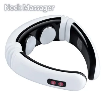 

Multifunction Electric Neck Back Pulse Massager Heating Cervical Vertebra Treatment Shoulder Massager Relief Health Care Tool