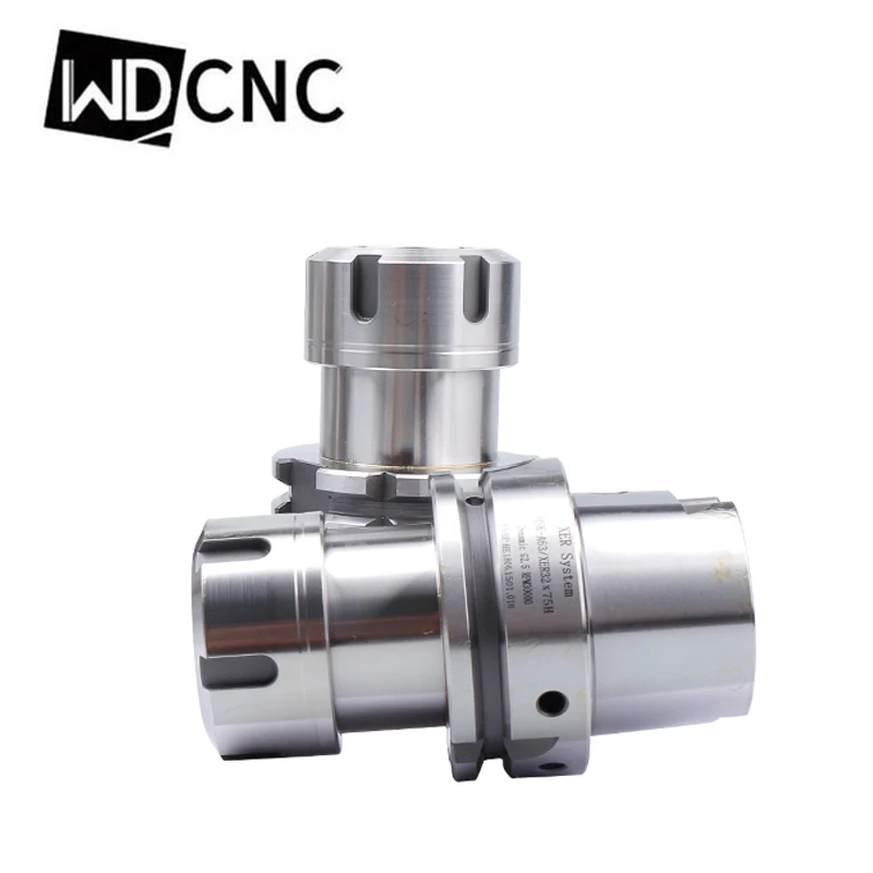 Пружинный цанговый патрон HSK63A ER ER11 ER16 ER20 ER25 ER30 ER40 70L 100L 150LCNC хвостовик фрезерный