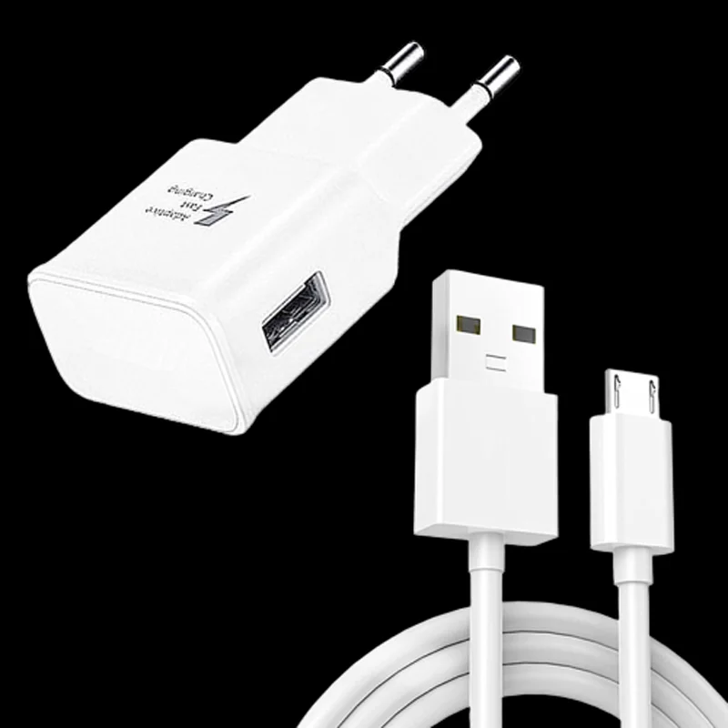 2а Универсальный Micro USB кабель штепсельная вилка европейского стандарта быстрое