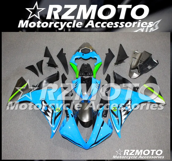 ABS мотоцикл обтекатель комплект для YAMAHA YZF R1 2009-2011 год кузов литья под давлением Магазин № 1584