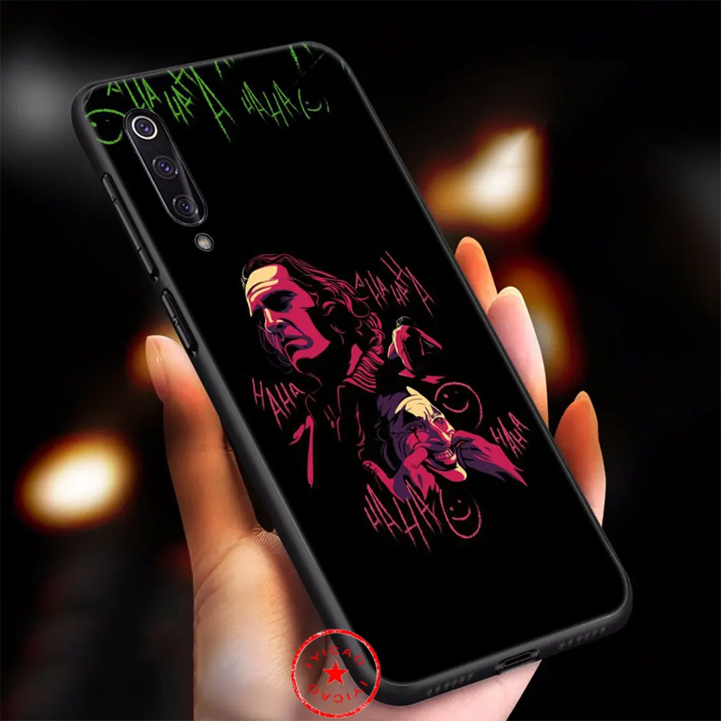 В стиле «Джокер» фильм хоакином Фениксом мягкий чехол для Xiaomi 9 8 A2 Lite A1 6 pocophone f1 макс 3 CC9 CC9E 9T A3 Pro Mix2s 5X 6X чехол