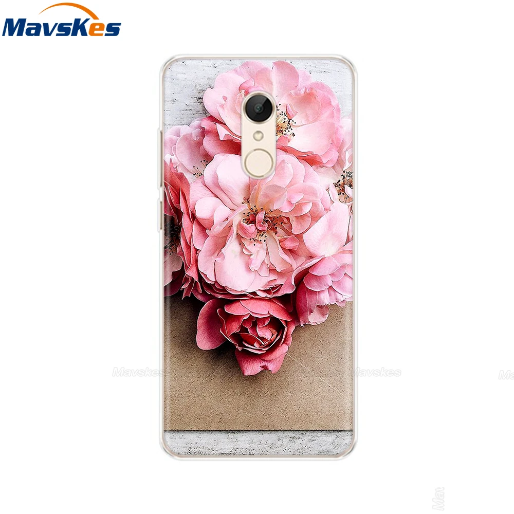 28 Для Xiaomi Redmi 5 чехол на телефон чехол Redmi 5 Plus силиконовый чехол для Funda xiomi Xiaomi Redmi 5 plus 5 Capas Redmi5 чехол бампер - Цвет: 28