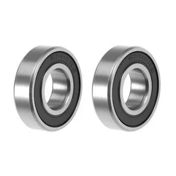 

uxcell Deep Groove Ball Bearings 10x22x6mm Double Sealed ABEC3 Chrome Steel 2pcs