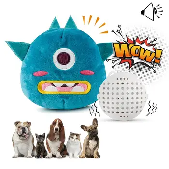 

3th Generation Automatic Dog Toy Interactive Plush Squeaky Giggle Ball Electronic Jumping Ball Toy Magic Roller Ball For Cat Dog