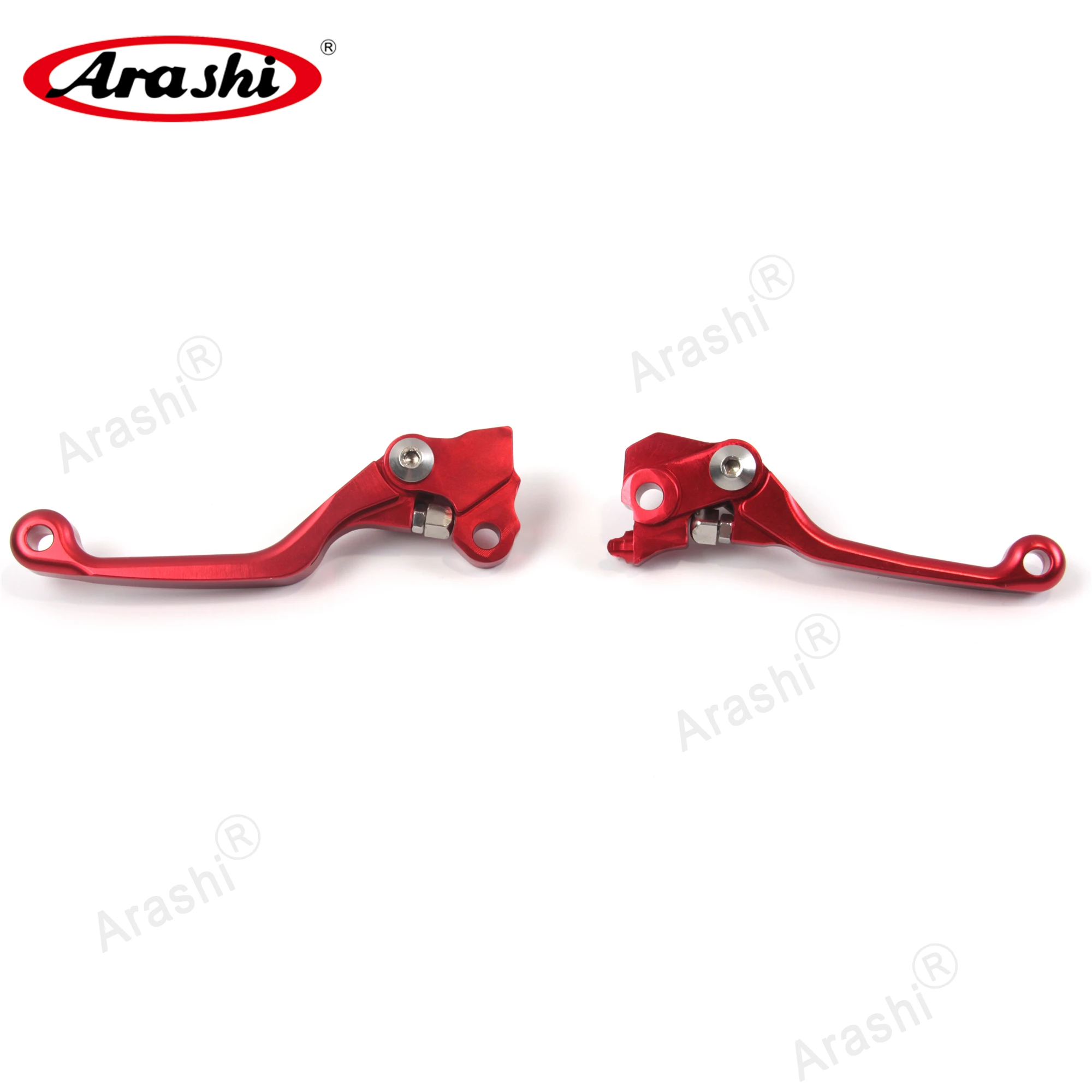Араши 1 пара Dirt Bike CNC тормозные рычаги сцепления для HONDA CRF250 CRF450R 07-17 мотоцикл тормозной рычаг CRF 250 450R