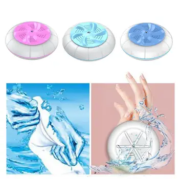 

Portable Mini Ultrasonic Turbo Tub Washing Machine USB Powered Laundry Washer