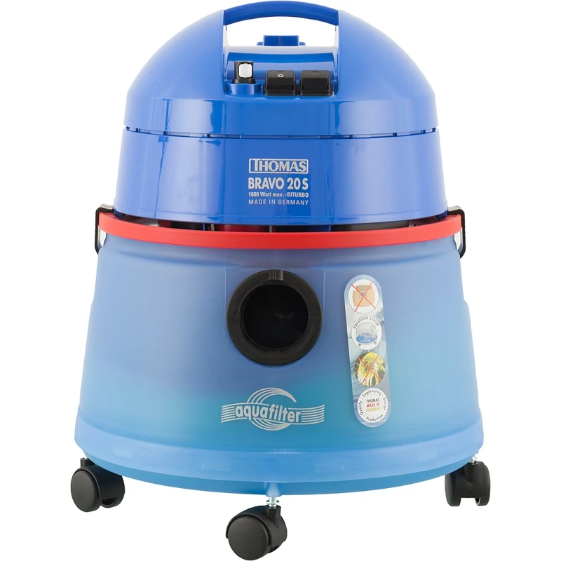 Пылесос моющий Thomas Bravo 20S Aquafilter 1600Вт синий/красный