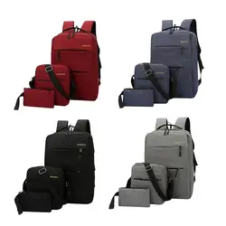 3 in 1 Laptop Backpack  Backpack Daypack Laptop Bag Shoulder Bag Cellphone Bag, with USB Charging Port for Business /  / Travel