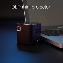 D019 Мини проектор DLP Android 7.1.2 OS Wi-Fi Bluetooth светодиодный Батарея домашний мультимедийный проектор Поддержка Full HD 1920x1080P Short Throw, видео проекторв