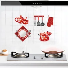Стиль кухонные масляные наклейки из алюминиевой фольги самоклеющиеся анти-масляные бумажные плитки наклейки кухонные навыки мировой Fy-1004