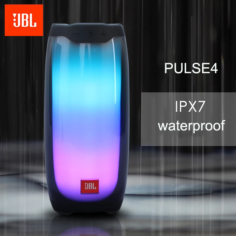Jblulse4 ワイヤレスbluetoothスピーカー 防水デバイス 重低音 ステレオ Ledライト パーティーケース付き Portable Speakers Aliexpress
