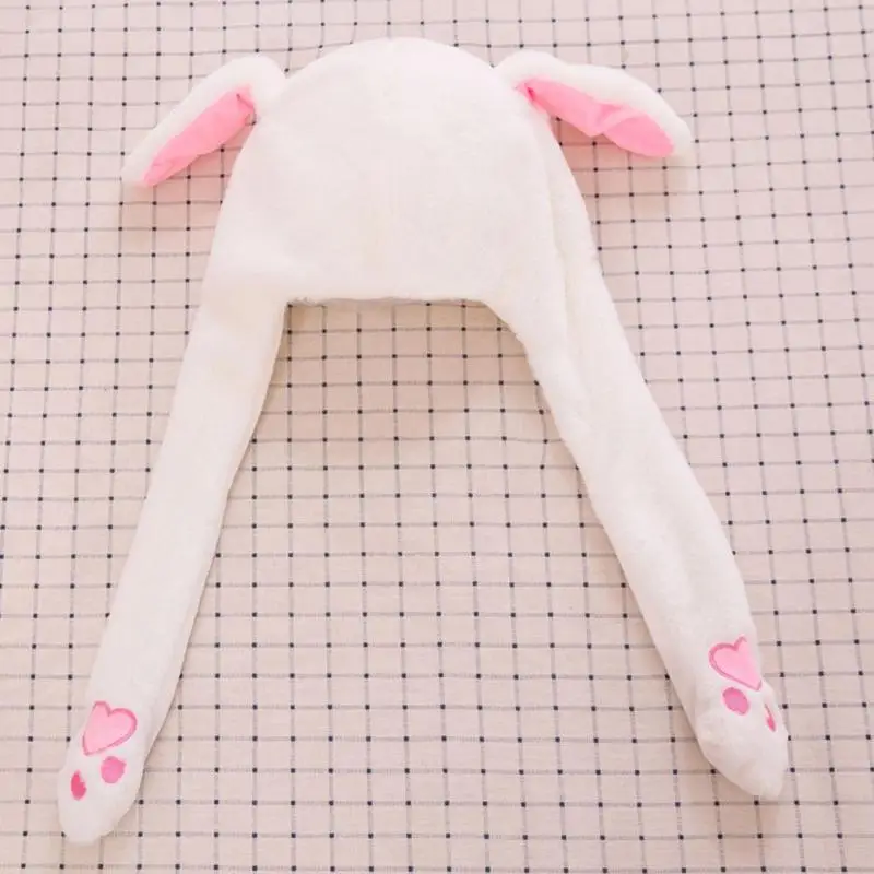 Светящийся кролик забавная игрушка для игр заячьи уши подушка безопасности игрушка шляпа подарок девушке
