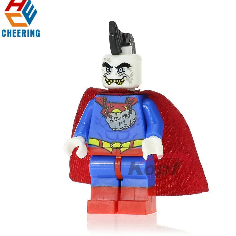 674 20Pcs No Box 20 шт. оптом строительные блоки Супер Герои Bizarro Бэтмен чудо-женщина чудо-образование фигурки Кирпичи игрушки для детей XH 668 - Цвет: 674 20Pcs No Box