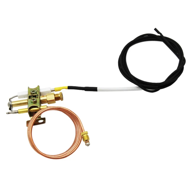 Propane Gas Heater Fire Pit Replacement Parts Ods Pilot Burner With  Ignition Wire 900mm And 1500mm Thermocouple M9x1 Thread - Gas Water Heater  Parts - AliExpress