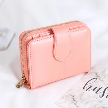 

High Quality Wallet Women Fashion Purse Female Wallet Leather Pu Multifunction Purse Small Money Bag Coin Pocket Wallet Short