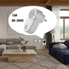 Smart Wall Socket EU Wireless Remote Control and 433mhz Transmitter 220V 15A Programmable Electrical Outlet Switch for LED ► Photo 2/6