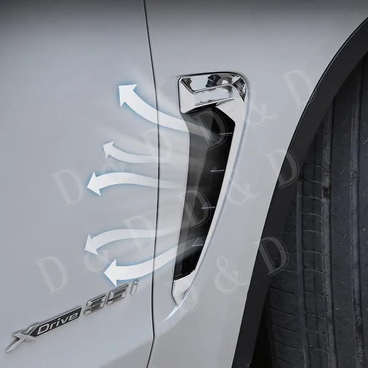 Для BMW X5 F15 X5M F85 X Series 2014 2018 Автомобильная боковая вентиляционная Крышка Накладка