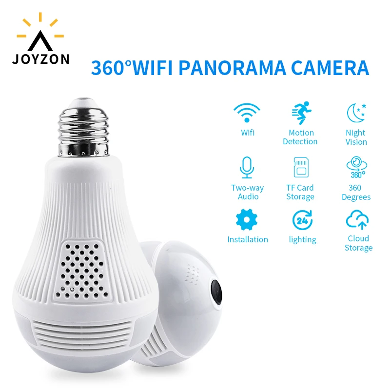 Joyzon 360 градусветильник лампа ночного видения беспроводная панорамная Домашняя