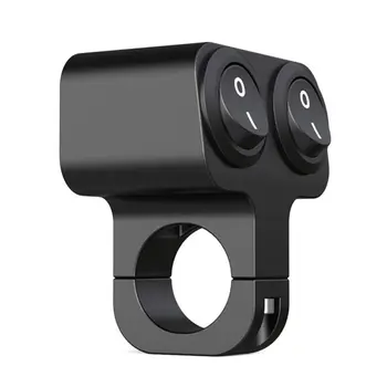 

12V Motorcycle Switch 7/8 "Handlebar Two Button ON / OFF / ON Control Switch