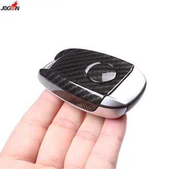 

Plastic Carbon Fiber Look Smart Remote Key Fob Key Cover Case Bag Shell Holder Replace For Alfa Romeo Giulia Stelvio 2017 2018