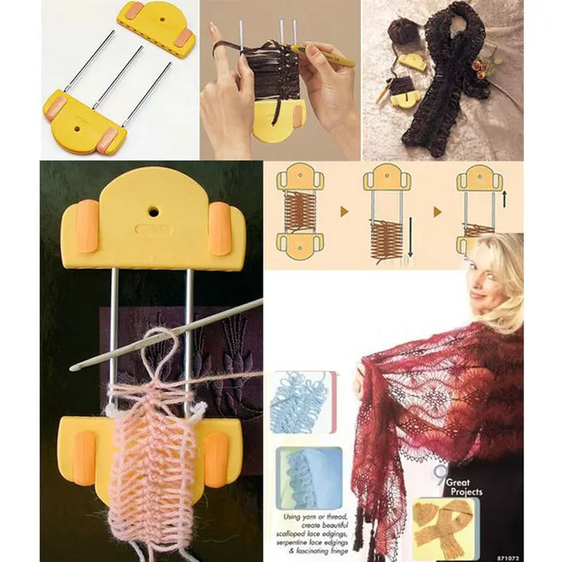 Crochet-Flower-Hand-Knitting-Loom-DIY-Hairpin-Lace-Loom-Crafts-Yarn-Wool-Knitting-Tool-Knit-Yarn