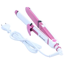 Kemei KM-1291 многофункциональная электрическая шина Кукуруза Перми прямые двойного назначения прямые волосы выпрямитель папка