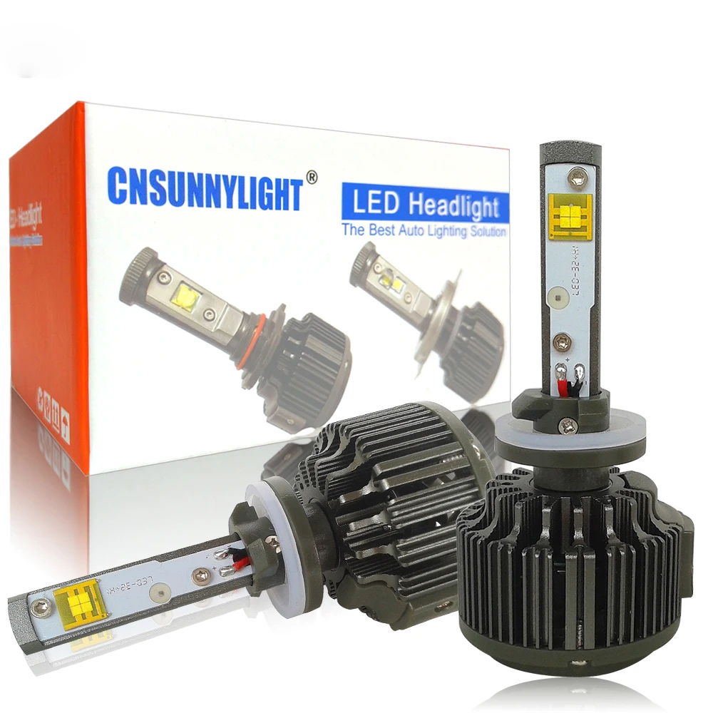 CNSUNNYLIGHT H27 60W 7200LM LED Car light Kit Led Fog Lamp 880 881 Replace Car Headlight Lighting Bulbs NO R
