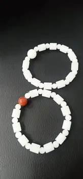 

Natural gold Buddha bead bracelet