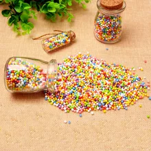 Красочные пенопластовые шарики слизи игрушка фруктовый ломтик для создания слизи искусство Сделай Сам слизи для снятия стресса Детские игрушки# P35