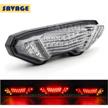 

For YAMAHA MT-09 Tracer / FJ-09 2015 2016 Motorcycle Integrated LED Tail Light Brake Turn signal Blinker Lamp Clear