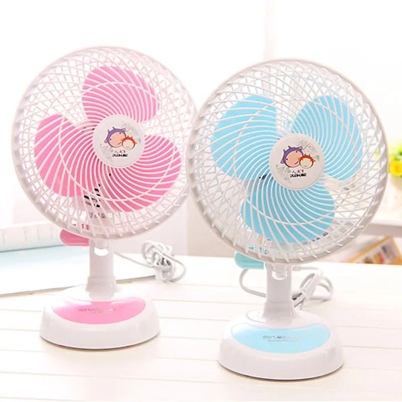 

Jay Pretty Girl Electric Fan Office Mini Fan Students Desktop Small Fan Creative Gifts