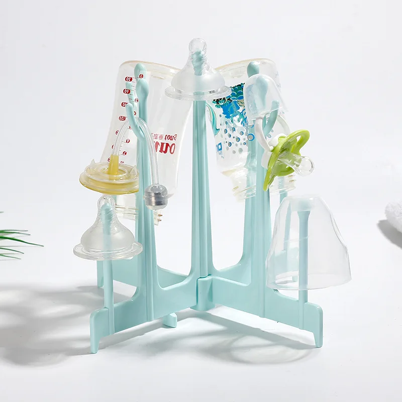 

Good German baby chuang Meaning Multi-functional Infant Woods Bottle Drying Rack 110g Health Portable Feeding Bottle Dry Storage