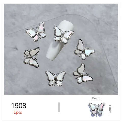 Fritillay Jewelry Nail Art Decorations 3D Insect Nails Accessories for DIY Manicure Design