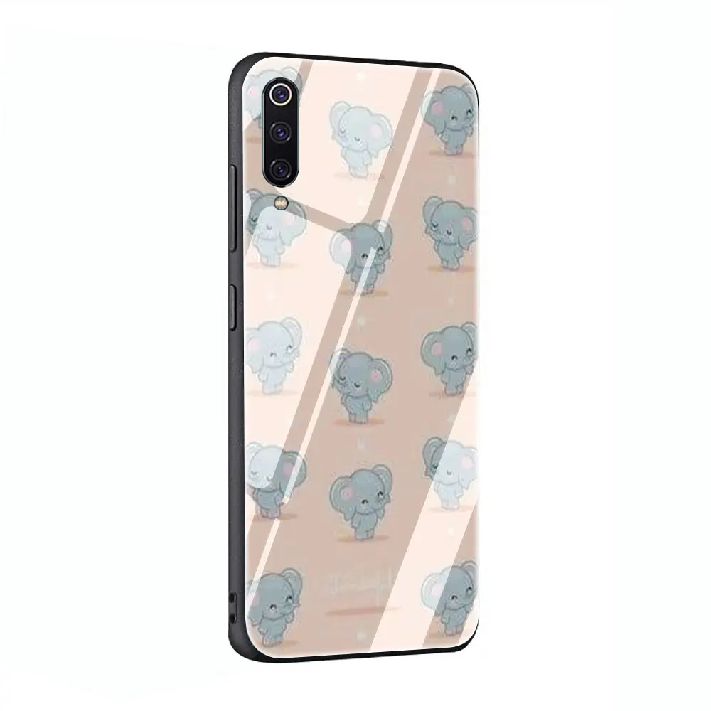 Чехол из закаленного стекла Dumbo для Xiaomi 8 Lite A1 A2 9 Redmi Note 5 6 7 Pro 6A 4X F1 - Color: G9