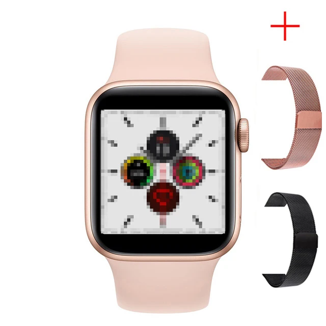 PinkMilanBlack IWO13 Мини Bluetooth умные часы ручка код напоминание вызова водонепроницаемый SportWatch для Android ios PK Iwo8 12 Rodrigo Reis рекомендуем - Цвет: PinkMilanBlack