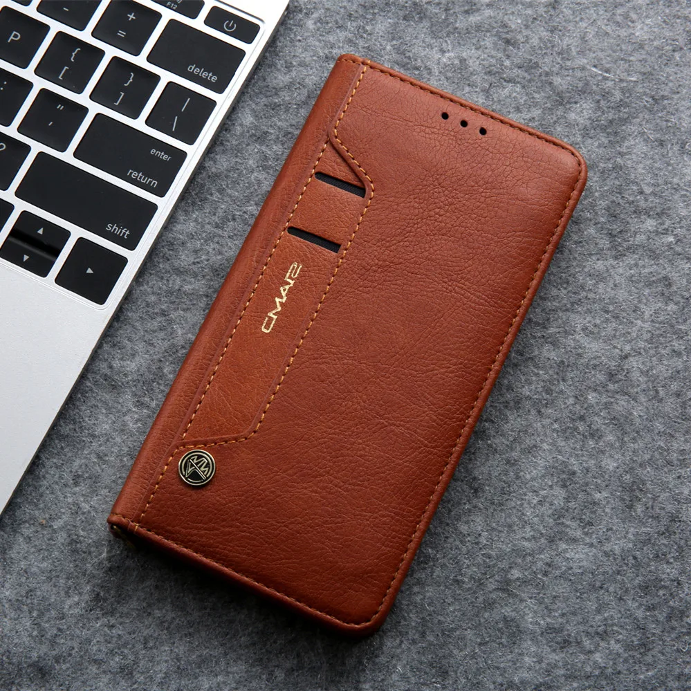 삼성 갤럭시 S20 울트라 S8 S9 + S10 5G 노트 8 9 10 + 플러스 지갑 케이스 플립 커버, 포토 카드 슬롯, 마그네틱 가죽 케이스