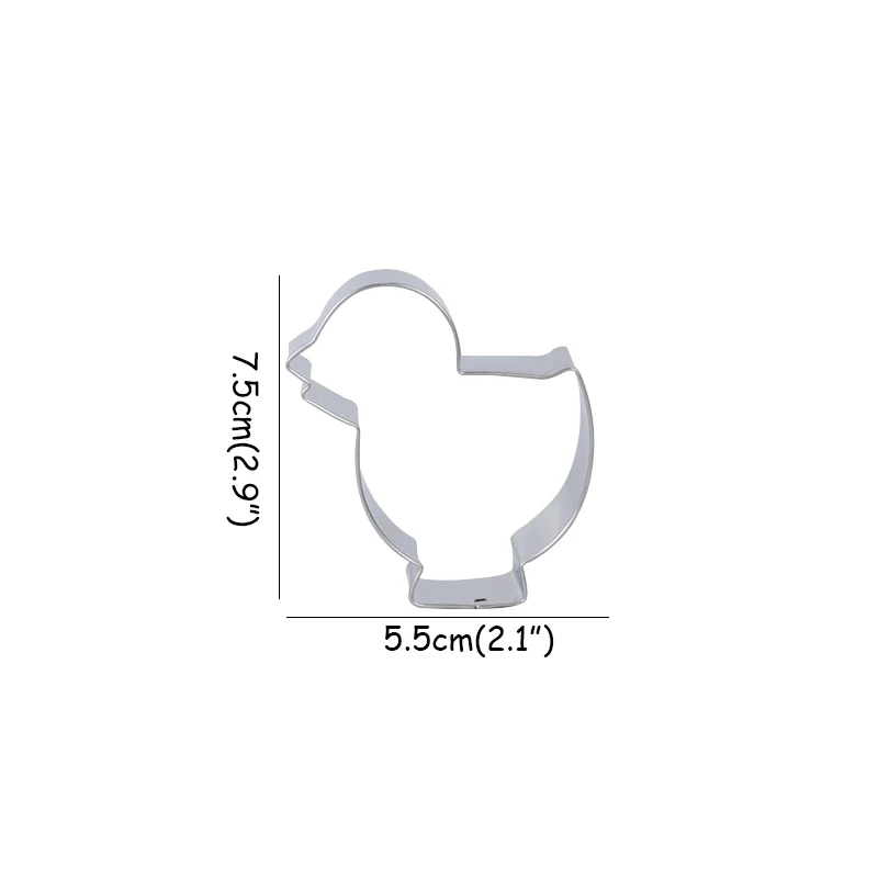 イースター卵ウサギひよこ大根クッキーカッター型ステンレスベーキングケーキデコレーションツールハッピーイースターの装飾 パーティー用自作デコレーション Aliexpress
