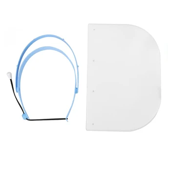 

Anti-Fog Full Face Shield Anti Saliva Protective Film Replaceable Clear Outdoor Welding Face Shield P9
