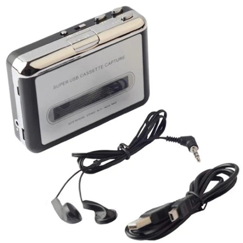 cassette tape drive Via computer laptop