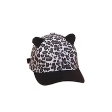 Европа и США Кепка с изоображением леопарда Хлопковые бейсболки конский хвост Регулируемая шляпа от солнца модная Милая шляпа от солнца