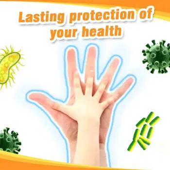 

50ml Waterless Hand Sanitizer Hand Sanitizer Disposable Clean Portable Safe Clean Travel Moisturizing No Gel S5C0