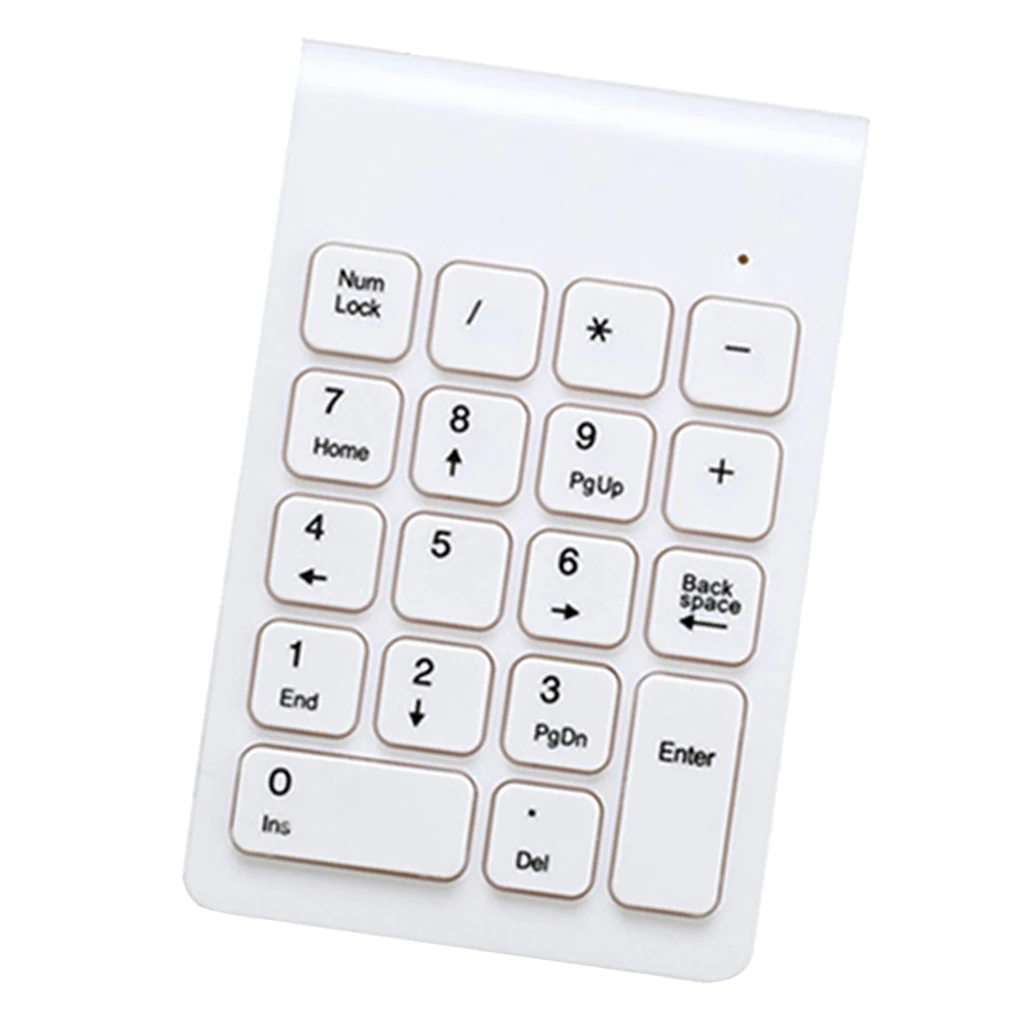  2.4G Wireless Key Number Pad Numeric Keypad Accounting Small Keyboard
