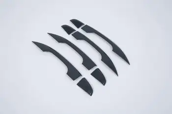 

ABS Black/Silver Car Outer Door Handle Cover Trim Protector Styling Fit for Honda Accord 10th 2018