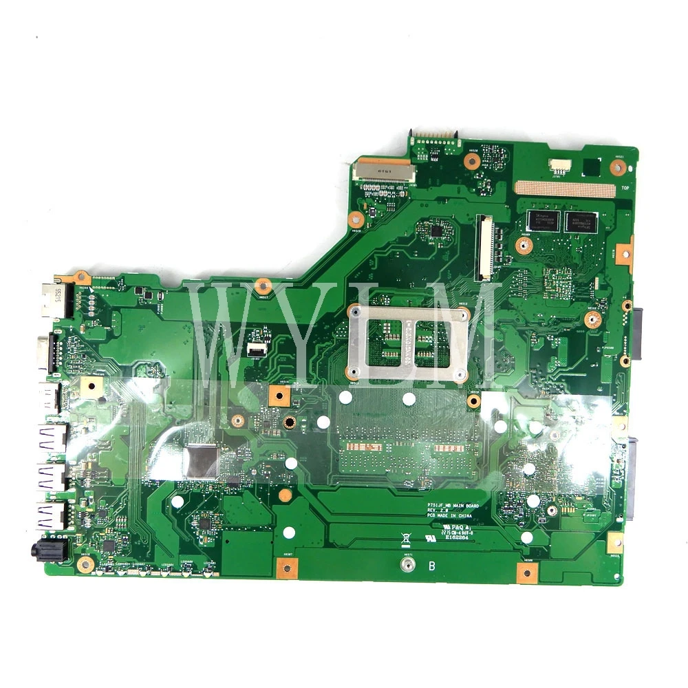 P751JF motherboard GT930M 2GB N16S-GM-S-A2 Mainboard For ASUS P751 P751J P751JA P751JF P751JD Laptop motherboard Tested